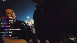 Twitch Streamer &ldquo;SweaterGxd&rdquo; Gets Into A Altercation Live On Stream At Police Crime Scene #Twitch