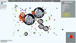 AGAR.IO 55.000+ SCORE WITH CANNON DOUBLESPLIT