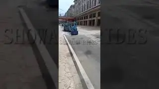 4300$ used shopping mall electric trackless train rides for sale