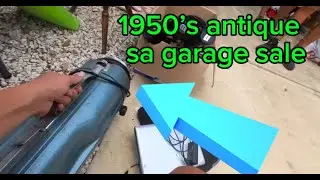 1950's antique nabili sa garage sale!!