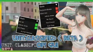 NEW! UNIT:CLASSIFIED [ SILENT AIM / KILL ALL / TRACER / INF. JUMP / MANY MORE! SEPTEMBER 2020!