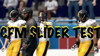 Madden 16 CFM All Pro Slider Test - Ravens at Steelers - Great Finish