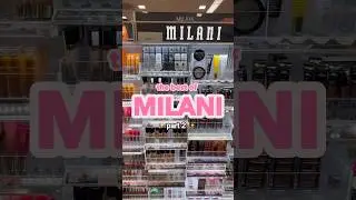 The Best of Milani Cosmetics part 2 - @BeautyMavenRaven #drugstoremakeup #milani cosmetics
