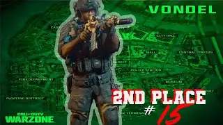 Warzone 2nd🥈Place #15  (3 VS  EVERYBODY💀)– VONDEL | TAZFLCN, [DARK]CJ, [ENVY]SOUTHERNCUTIE