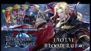 [Shadowverse] Bloodcraft &ndash; Evolve Bloodcraft Deck &ndash; Darkness Over Vellsar #1