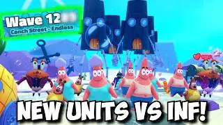 New Prismatics Vs Infinite Mode in Spongebob TD! (Wave 1200+!)