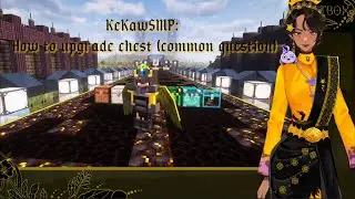 KeKawSMP: How to upgrade chest with iron chest mod item (common question)