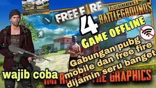 4 GAME OFFLINE MIRIP FREE FIRE DAN PUBG MOBILE | TERBARU 2020-2021 | Gabungan free fire dan pubg