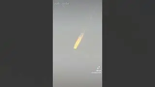 Actual video for the  'meteor' spotted flying over West Country | Bristol | March 19,2022 | #shorts