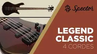 Basse &eacute;lectrique SPECTOR LEGEND CLASSIC 4 cordes (vid&eacute;o Algam Webstore)