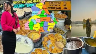 TOP 5 Street Food Near Golden Temple |Amritsar Street Food | Amritsar Best Food #amritsar#food  