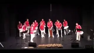 UW - Madison World Percussion Ensemble - Olodum - Madagascar Olodum