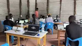 Finalizing the last project of ICT advanced students
