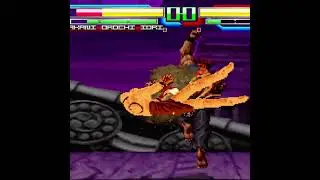 Yasakani Orochi Iori VS Evil Ryu Mugen KOF VS StreetFighter #shorts