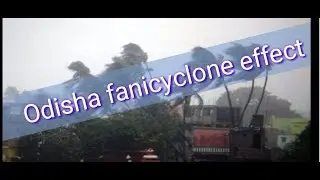Odisha fani cyclone effect//2019