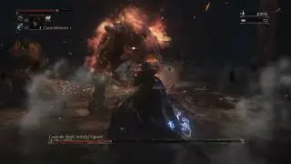 Bloodborne: Watch Dog of the Old Lords(beast) bossfight Pthumeru Chalice