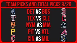 MLB Picks Today 9/26/25 | MLB Picks & Predictions Today 9/26/25 (Part 2)