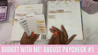 Budget With Me | August 2021 Paycheck # 1