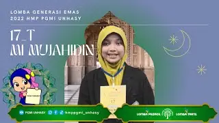 17 | TARTIL | Enola Alfaretta | MI MUJAHIDIN PARIMONO