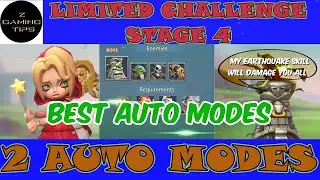 Witch Doll Limited Challenge Stage 4 - Best 2 Auto Modes