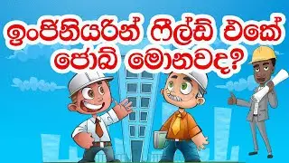 Engineering Careers and Jobs in Sri Lanka | Engineering Education in Sinhala Video 01