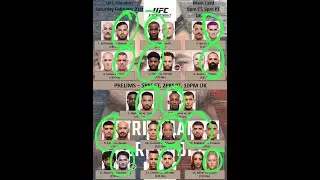 UFC HOUSTON WATCHALONG/FIGHT COMPANION