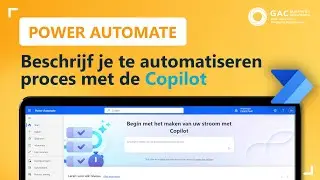 Power Automate Copilot - Beschrijf je te automatiseren proces en de Copilot automatiseert het