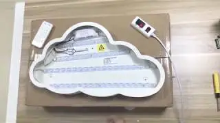 SUZNIU Fernbedienungs- und Deckenlampen-Matching-Methode
