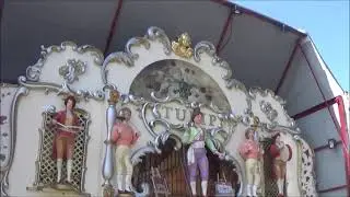 The Laughton Cuckoo Spring Fayre 27/05/2023 - The Tulip Fairground Organ seen in Laughton
