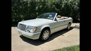 Test drive 1995 Mercedes E320 convertible