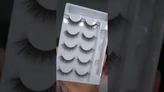Amazon Lashes Cuckoo Faux Mink Natural Lashes #shorts #makeup #amazon #beauty #review