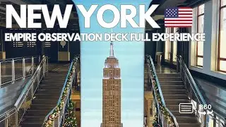 Empire State Building 360: The Most Iconic View of NYC!