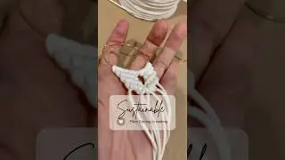 DIY Macrame Earrings🌿 Slow-Made Jewelry feels like therapy #slowmaking