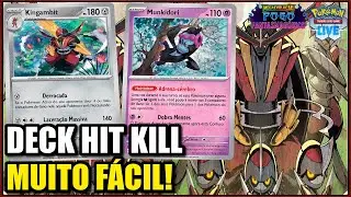 Kingambit OTK Absoluto! Nenhum Pok&eacute;mon Sobrevive | Pok&eacute;mon TCG Live