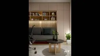 Modern Desk & PC Setup | Interior Design Render