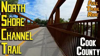 North Shore Channel Trail: Greenbay Rd. to Ronan Park - Full Trail - Round Trip - September 2022