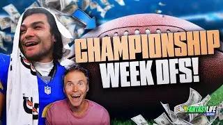 Conference Championship DFS Preview