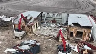 🚧 Demolishing the Alice, Texas Bus Barn | Stadium Cleanup Continues One Year Later 🏈💥