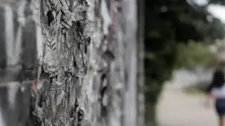 Pedestrian wall sidewalk free stock video. Free for use & download. - No Copyright and Royalty Free
