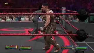 WWE 2K25:  WMAC:  Season 2: Episode 218:  Fight 3:  American Gold v Bullseye
