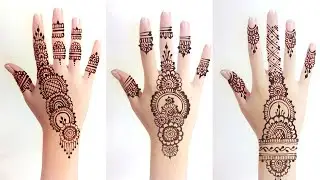 Mehndi Design for beginners|| Easy Mehndi Design|| Beautiful Mehndi Designs || Art HF Mehndi Artist