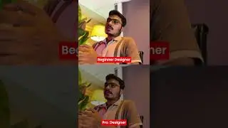 Beginner vs Pro Designer 🎨 | Graphic Design Differences Explained