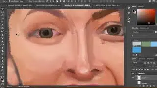 High-Speed Digital Painting: Eye