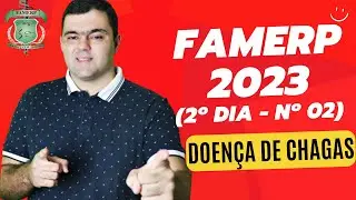 FAMERP 2023 - 2º DIA (Questão 02) - A figura representa o ciclo de vida de um protozoário