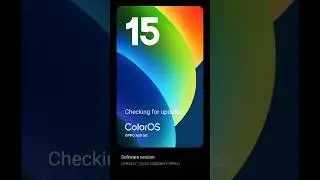 |OPPO A59 5G || New Update ||colourOS 15 #software #virsion #updating #video
