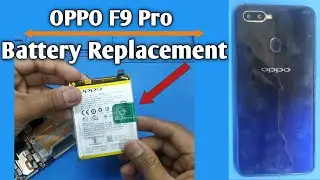 oppo f9 pro battery replacement/How to remove oppo f9 pro back glass/ oppo f9 pro battery remove
