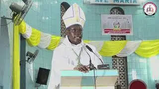 Resumé de la messe d'action de grâce de Mgr Aristide GONSALLO pour ses 10 ans