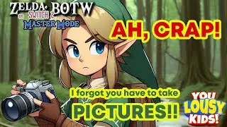 Zelda BOTW Master Mode ep 84 - The Agonizing Climb for that LAST .5%!