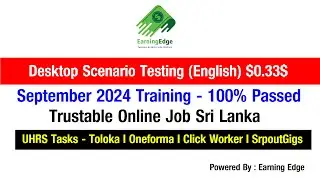 Desktop Scenario Testing UHRS | Online Earning | Training Passes 100% September 2024