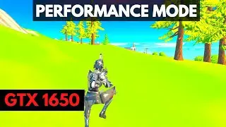 GTX 1650 Fortnite PERFORMANCE MODE ALPHA - Fps Benchmark
